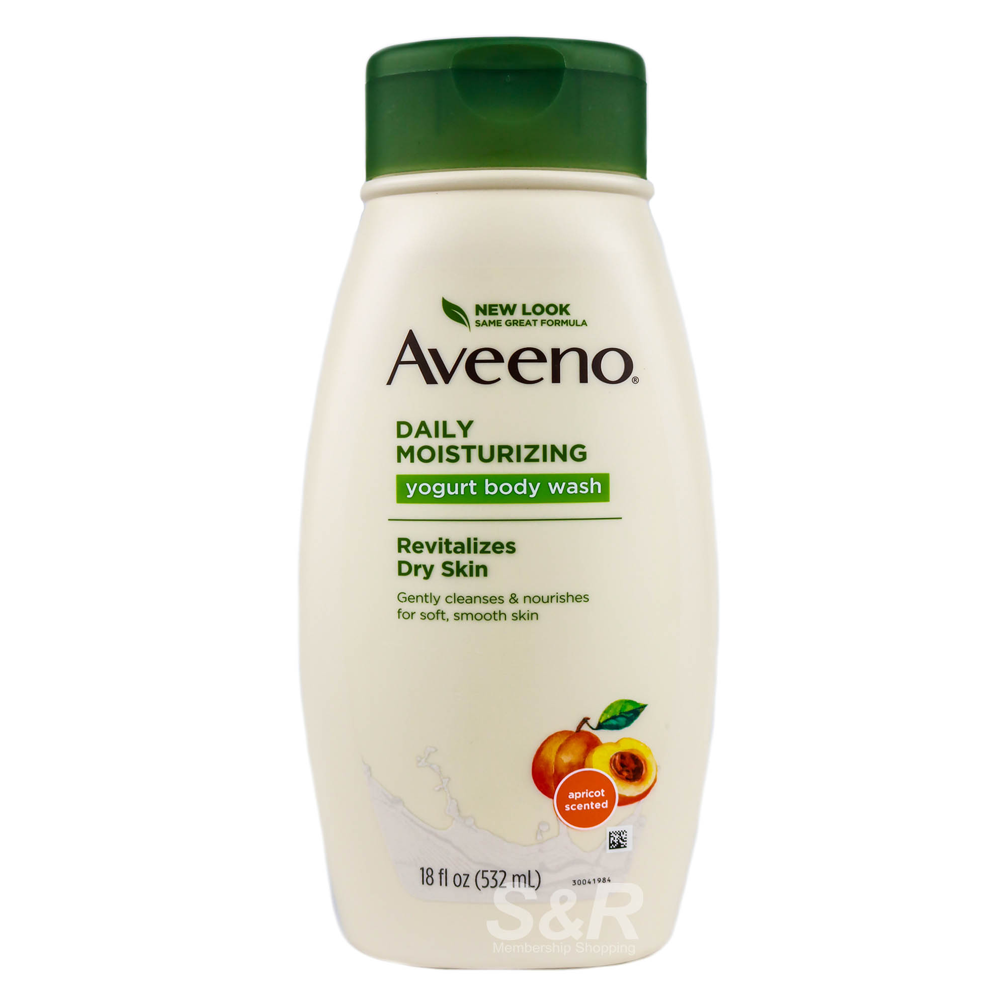 Aveeno Daily Moisturizing Yogurt Body Wash with Apricot 532mL Aveeno Daily Moisturizing Yogurt Body Wash with Apricot 532mL